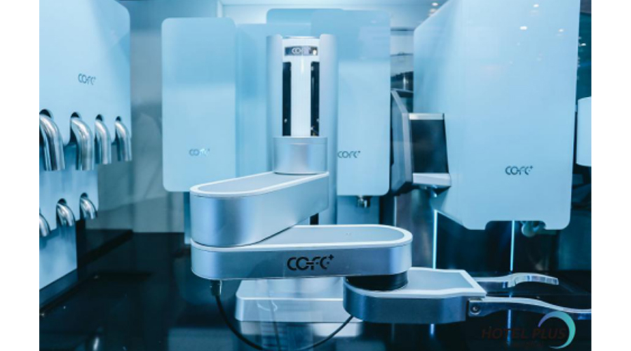 咖啡机器人cofe+亮相2020AHF亚洲酒店与旅游论坛